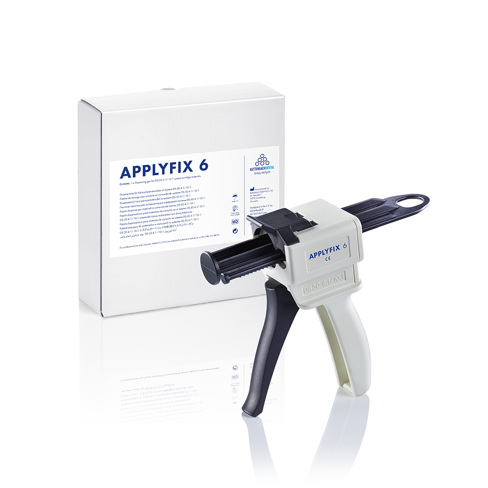 Visalys Temp -Dispensing Gun- Applyfix 6 for 50ml cartridges 4:1/10:1
