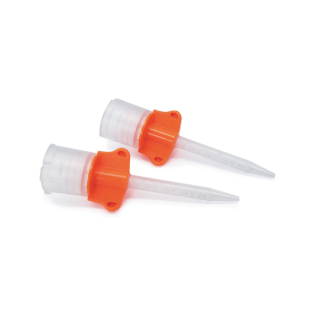 Mucopren and Visalys one-to-one, 3.2mm mixing tips (orange)