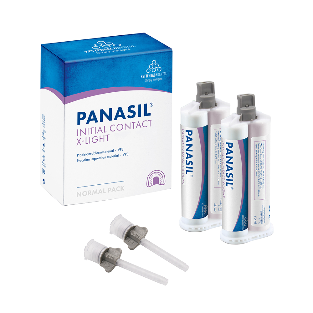 Panasil New Initial Contact Normal Pack - X-Light  (2x50ml pack)