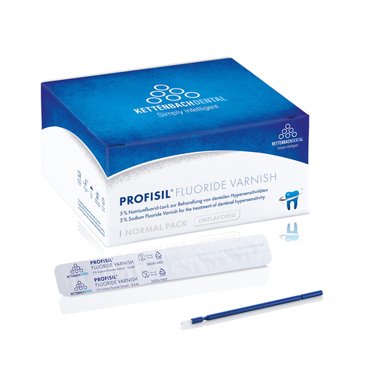 [AKT14806] Profisil Fluoride Varnish Unflavored Normal Pack, 50 x 0.5ml